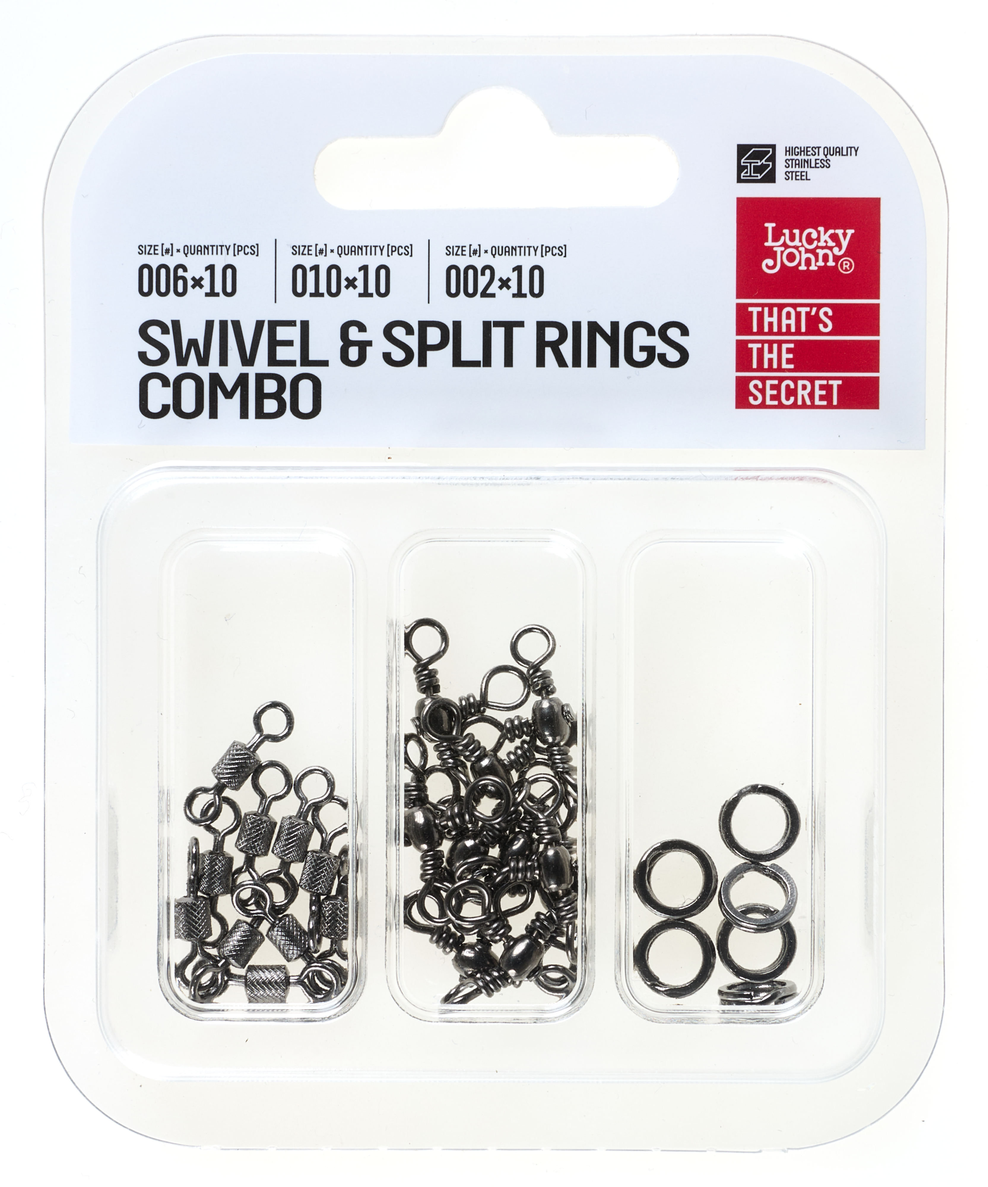 Swivel & Split Ring Combo