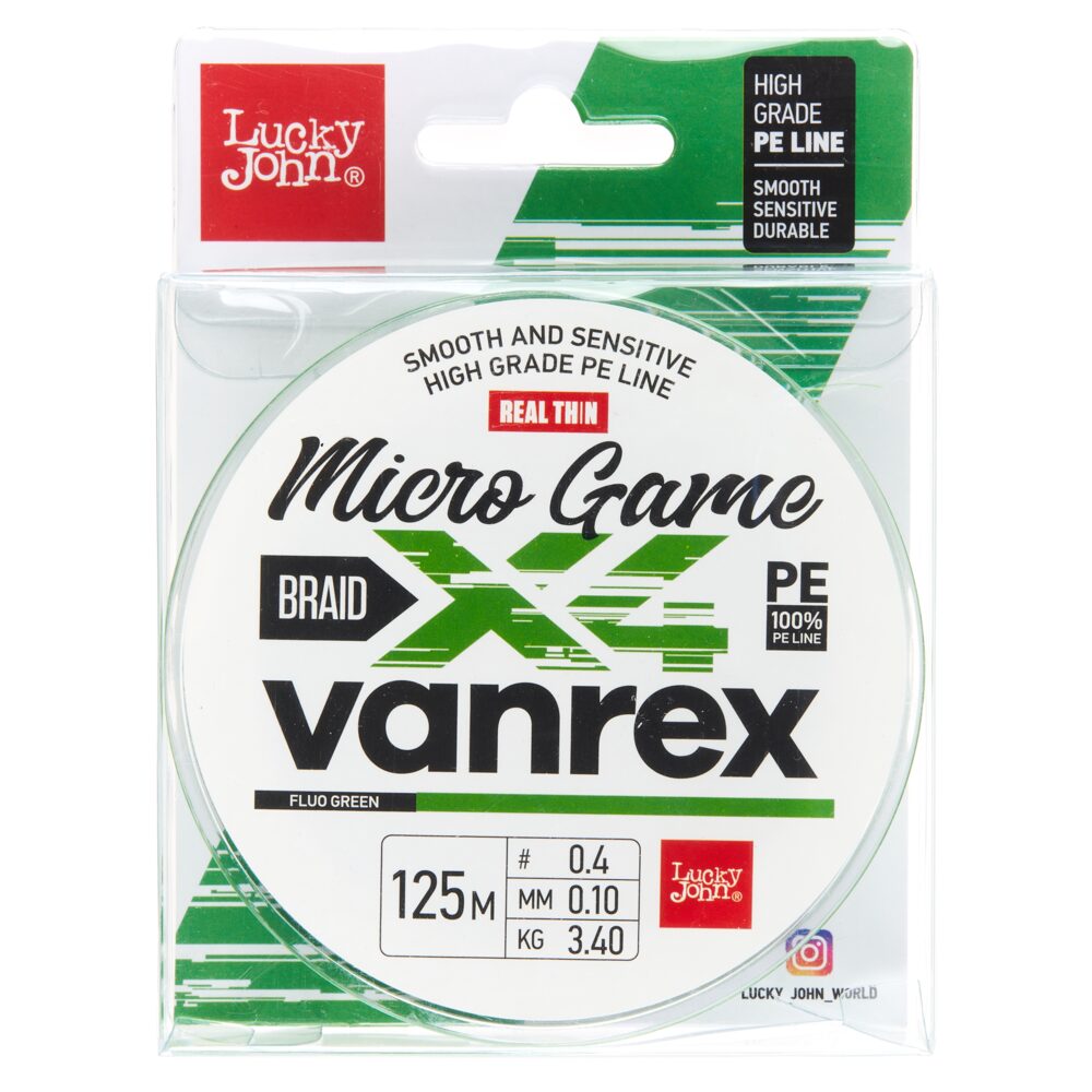 VANREX X4 MICRO GAME FLUO GREEN